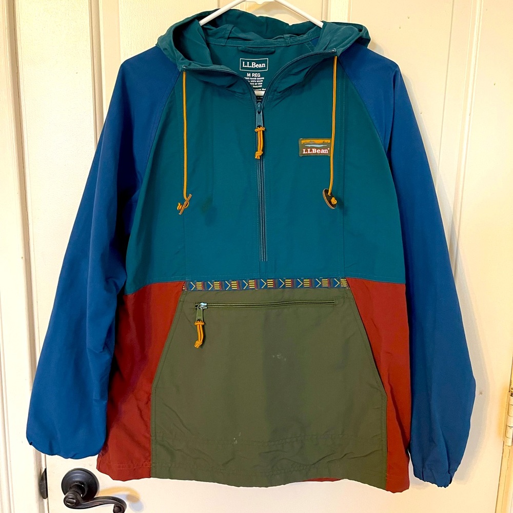 L.L. Bean Women’s Mountain Classic Anorak, Multi-Color